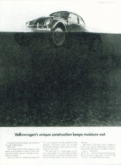 Volkswagen beetle. Реклама автомобиля (рекламная находка) Volkswagen beetle. Реклама автомобиля (рекламная находка)